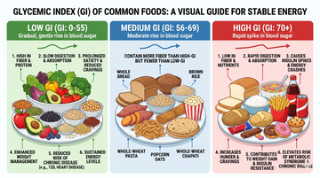 Unlocking the Secret to Stable Energy: Understanding Glycemic Index (GI)