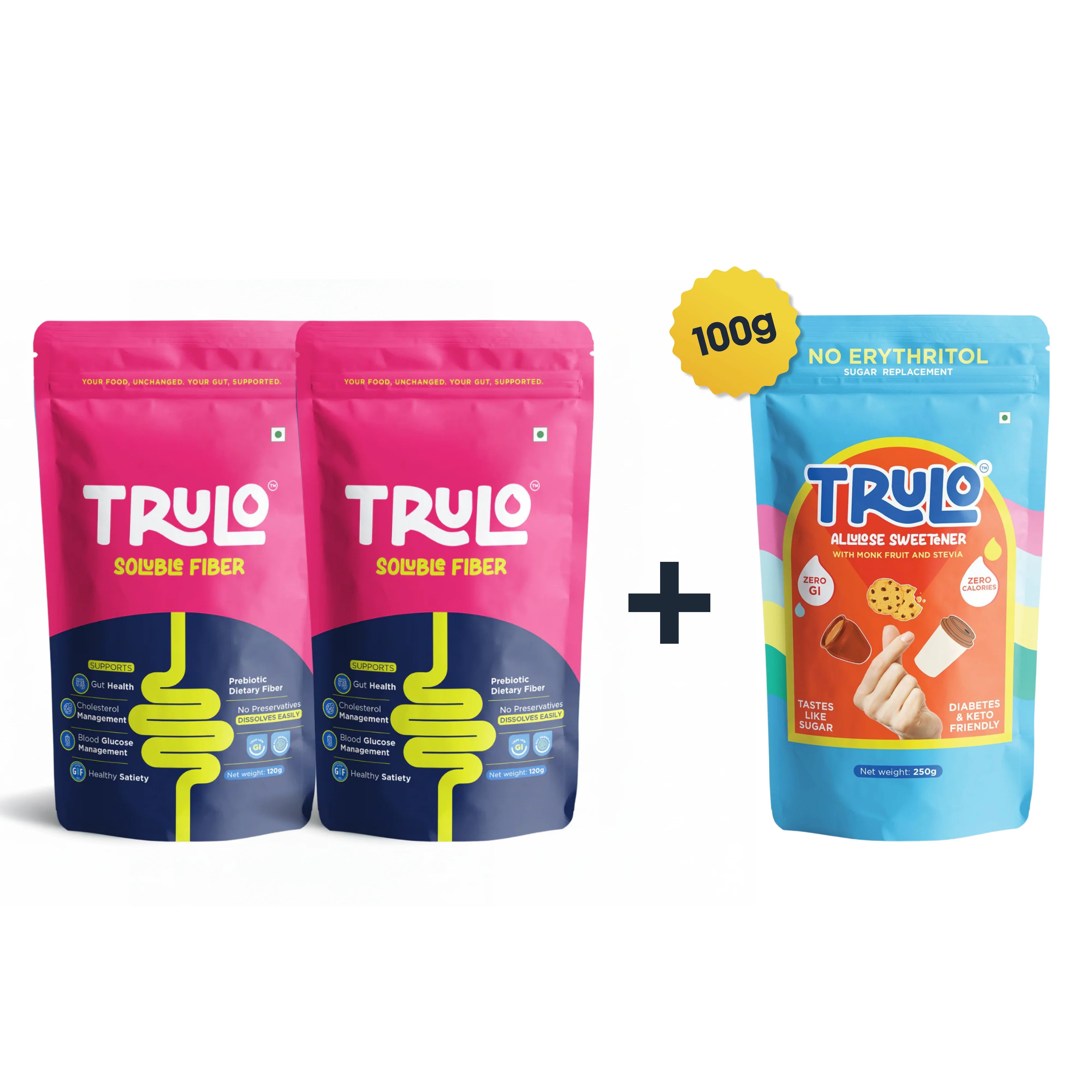Trulo Sunfiber® Soluble Fiber — Gut Health, Blood Sugar & Cholesterol Support
