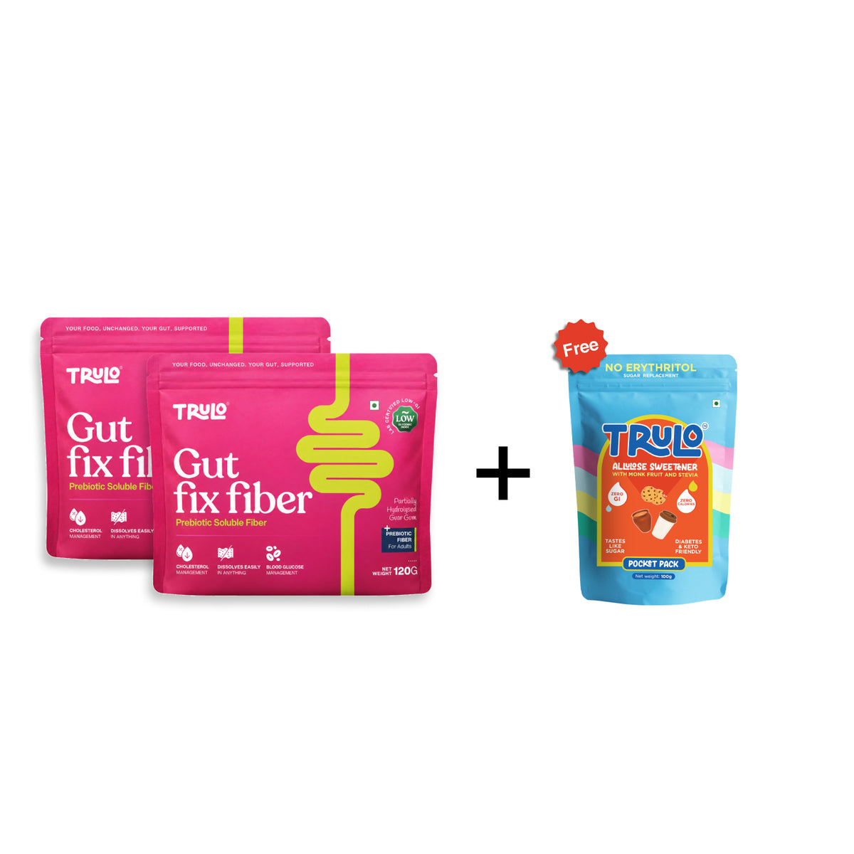 Trulo Sunfiber® Soluble Fiber – Gut Health Support, Blood Glucose Management