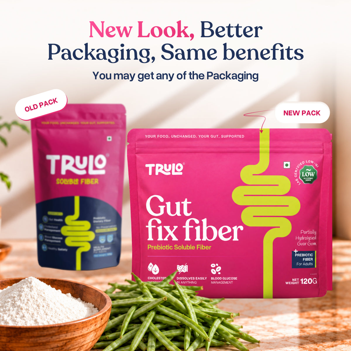 Trulo Sunfiber® Soluble Fiber – Gut Health Support, Blood Glucose Management