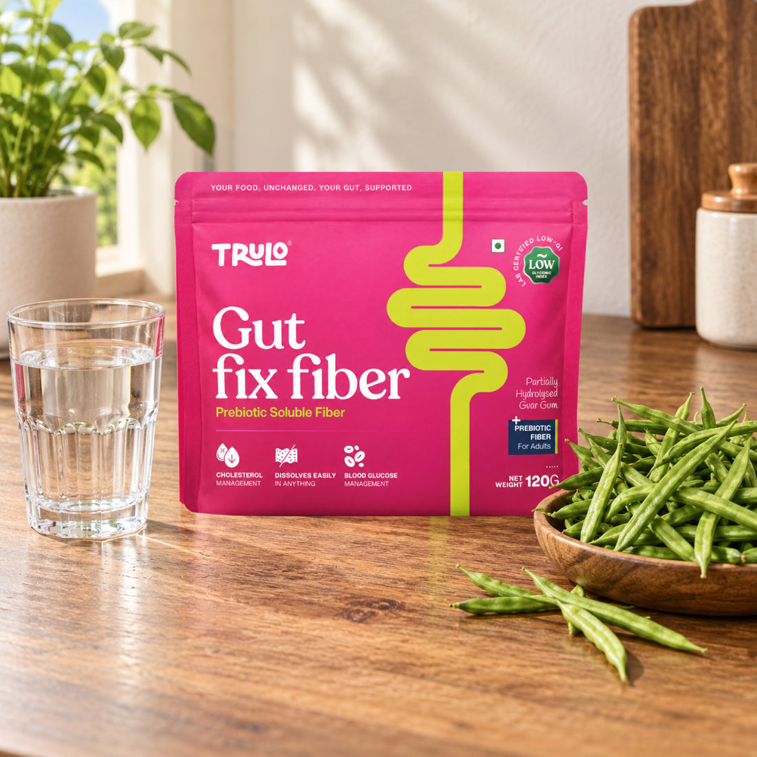 Trulo Sunfiber® Soluble Fiber – Gut Health Support, Blood Glucose Management